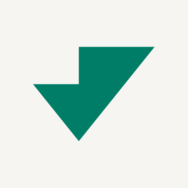 VertaaUX Logo Teal on Off-White