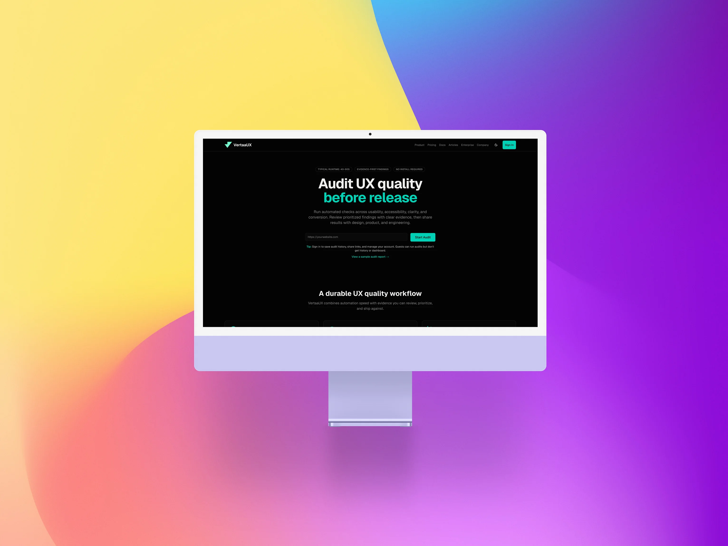 VertaaUX Platform